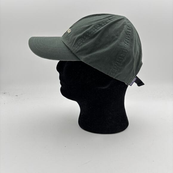 Rare Patagonia Organic Cotton Spellout Baseball Cap Hat Medium 28863 - Picture 5 of 11